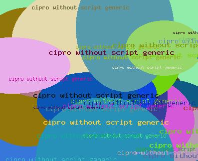 CIPRO WITHOUT SCRIPT GENERIC
